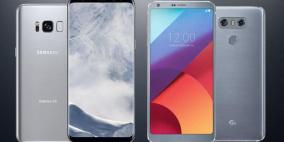 ابرز الفروقات بين جوال جالاكسي "اس 8" و أل جي "جي8"