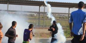 اصابات بينهم قيادي بالجبهة الديمقراطية في مواجهات شمال غزة