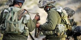 تدريبات عسكرية إسرائيلية بالذخيرة الحية جنوب الخليل