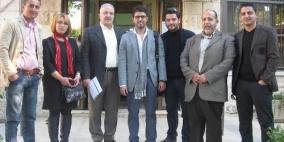 بلدية نابلس تستضيف الكاتب الكويتي السنعوسي