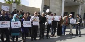 اعتصام الصحفيين امام مقر رئاسة الوزراء