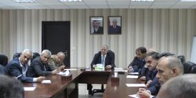 رئيس مجلس القضاء الأعلى يلتقى بوفد من الاتحاد الفلسطيني لشركات التأمين