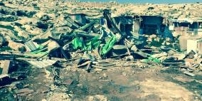 الاحتلال يهدم ٥ بيوت وبركسا زراعيا بتجمع أبو النوار بالعيزرية