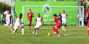 غزة: مباراة ذهاب نهائي كأس فلسطين "أهلي الخليل وشباب خانيونس"