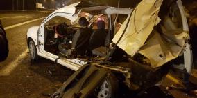 صور: اصابات في حادث سير قرب رام الله