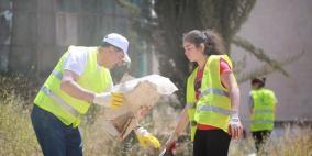 بلدية رام الله تطلق فعاليات يوم النظافة الوطني للعام الثالث