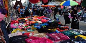 شتاء قارس على تجار الملابس في غزة