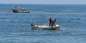 الشؤون المدنية: زيادة مساحة الصيد في بحر وسط وجنوب قطاع غزة