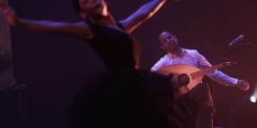 حفل ماراثون الثلاثي جبران بمشاركة مجموعة من الفنانين الفلسطينين في رام الله