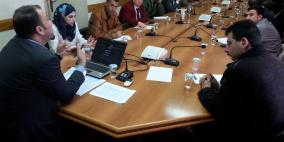 غرفة الطوارئ المركزية في الخليل تعرض خطتها للأحوال الجوية السيئة