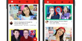 جوجل تطرح تصميما جديدا لشاشة يوتيوب الرئيسية على أندرويد وآيفون