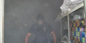 اندلاع حريق في مطعم شعبي بجنين