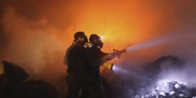 إصابة طفلين بحريق منزل في خانيونس