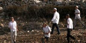 مستوطنون يهاجمون قرية قصرة للمرة الثانية