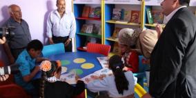 عطاء فلسطين تفتتح مكتبتين نموذجيتين للأطفال في دير البلح ورفح