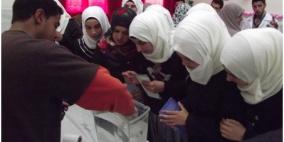 مدرسة ذكور شهداء الفوار الثانوية تقيم معرض علمي بالشراكة مع البوليتكنك