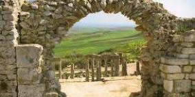 جنين: جولة تفقدية على المواقع الاثرية