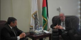 المالكي يطلع السيناتور رئيس بلدية فلوريدا الأوروغوانيَّة على آخر المستجدات