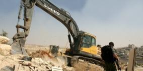 الاحتلال يهدم منشآت تجارية في القدس