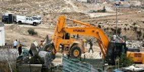 الاحتلال يهدم منزلا في حي الطور بالقدس