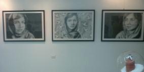 معرض للفن التشكيلي في غزة