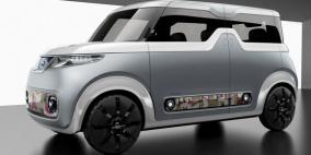 سيارة جديدة من نيسان بمفهوم العرض الرقمي من الداخل و الخارج