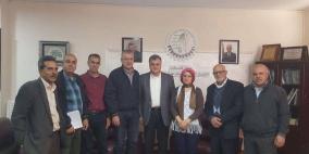 الاتحاد العام لنقابات عمال فلسطين يعقد اجتماعا مشتركا