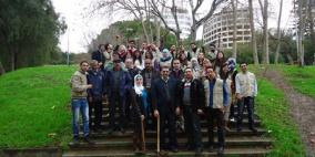 مبادرة شبابية في نابلس تحت شعار "ازرع شجرة"