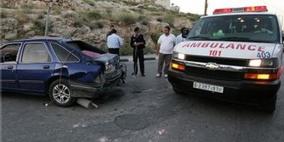 إصابة أربعة مواطنين في حادث سير بجنين