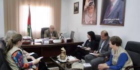 قلقيلية: المحافظ يلتقي وفد من مجلس الكنائس العالمي