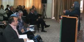 وزارة التربية والامدايست يجتمعون بمديري مدارس جنين