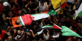 تشييع جثمان الشهيد حذيفة سليمان في بلعا