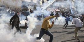 إصابات بالاختناق خلال مواجهات مع الاحتلال في الخليل