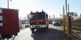 إنقاذ عامل بناء أثناء عمله في أحد المباني قيد الإنشاء بطولكرم