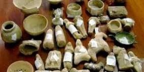 الشرطة تضبط 41 قطعة أثرية فخارية في بيت لحم