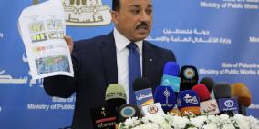 الحساينة يتحدث عن اعمار غزة ويعلن اعتماد مستفيدي المنحة الكويتية