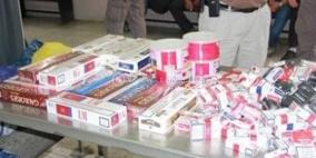 ضبط 18 طنا من 'المعسل' جنوب نابلس