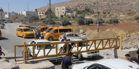 الشؤون المدنية: خلال ساعة سيتم فتح مداخل الخليل الرئيسية