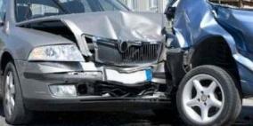 أربع إصابات في حادث سير جنوب جنين