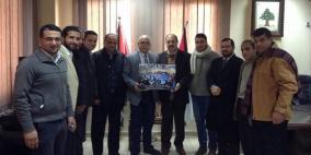 اللجنة العليا لبطولة القدس الدولية تكرم محافط طوباس