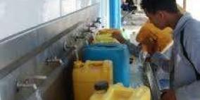 تشغيل خزان جديد للمياه في بلدة الظاهرية جنوب الخليل