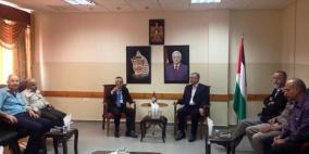 محافظ طولكرم يستقبل وفداً من وزارة الشؤون الاجتماعية