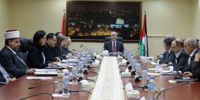 مجلس الوزراء يطالب المجتمع الدولي بالتحرك لوقف إرهاب الدولة الذي ترتكبه إسرائيل بحق شعبنا