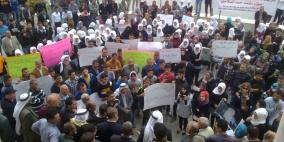 بالصور: أهالي الخليل يطالبون الرئيس عباس بإعدام قاتل صفاء السلامين