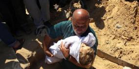 اطفال ونساء وشيوخ غزة تحت القصف...