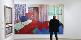 "أعمال فنية في المعرض الجماعي "تقاطع" في جاليري زاوية " البيرة