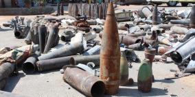 "راية" في مركز إدارة هندسة المتفجرات بغزة وبين مخلفات العدوان