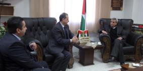 قلقيلية: المحافظ يلتقى وفداً من جمعية الصداقة الفلسطينية التركية‎