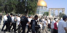 أكثر من 600 متطرف يقتحمون الأقصى خلال عيد الفصح اليهودي