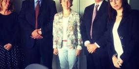 غنيم يلتقي مديرة التعاون الفرنسية في باريس